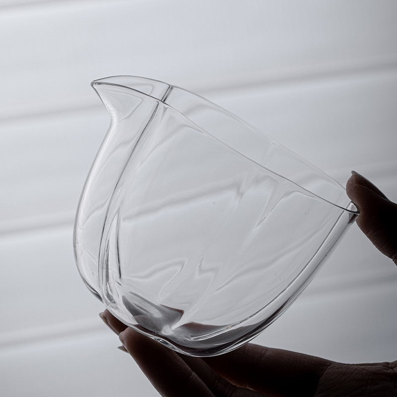 1pc Glass Fair Cup Thickening Tea Set Handmade Single Tea Cup