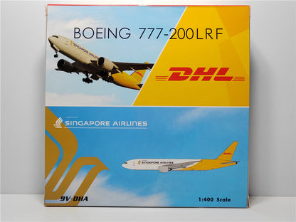 1:400 Phoenix DHL BOEING B777-200LRF Airplane Diecast Aircraft Plane Model