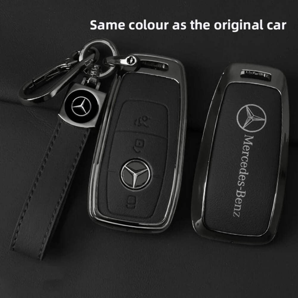 Leather Car Key Case – Premium Full-Cover Protection
