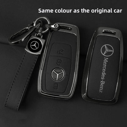Leather Car Key Case – Premium Full-Cover Protection