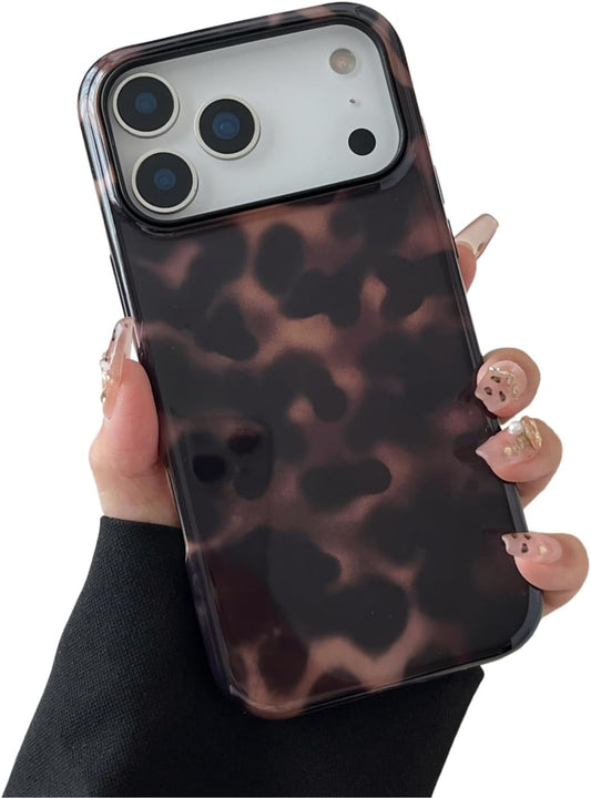 Compatible with Iphone 17 Pro Max Case Tortoise Shell Phone Case for Women Girl