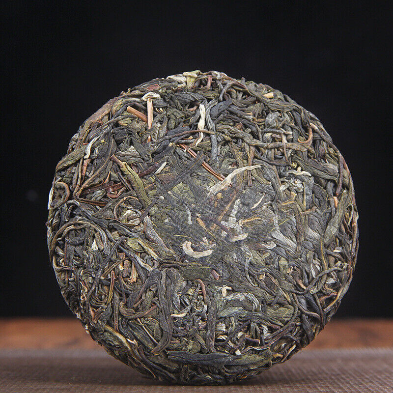 100g Old Ancient Tree Pressed Pu'er Tea Top-grade Yunnan Menghai Cha Tea Cake