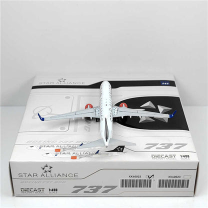 1:400 JC Wings SAS BOEING B737-800 Passenger Airplane Diecast Model