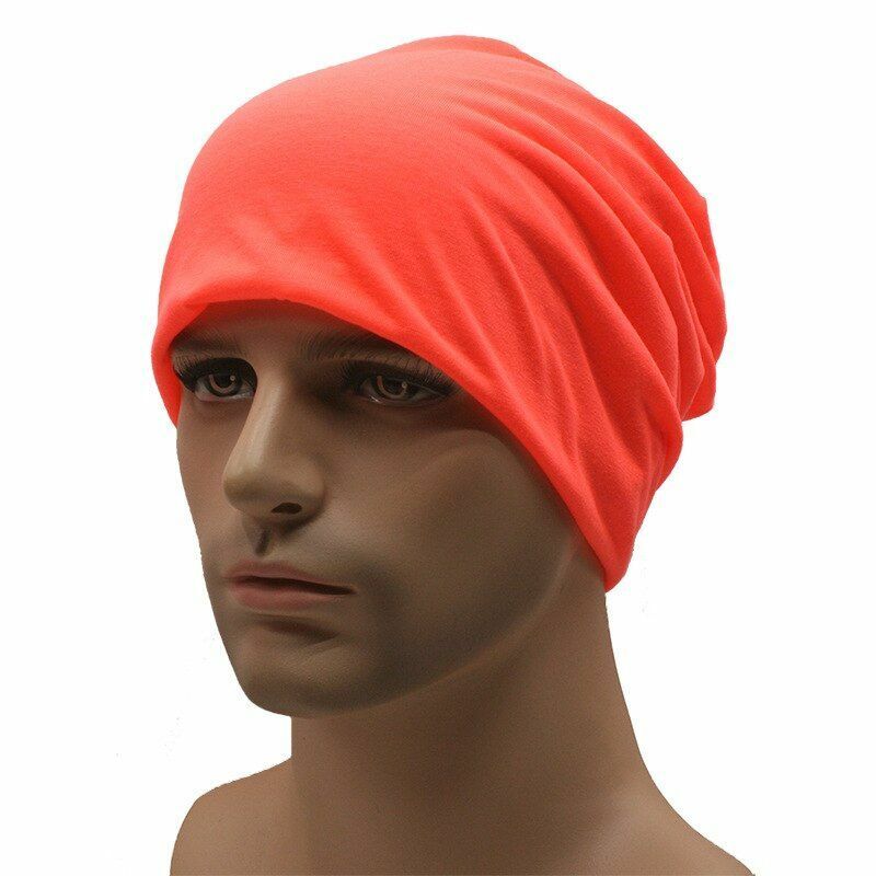 Fashion Bonnet Hat Autumn Knitted Solid Color Beanie Spring Casual Soft Turban