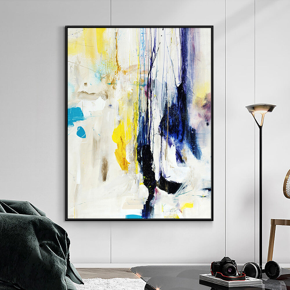 Abstract Hand Painted Oil Painting On Canvas Handmade Modern Abstract Landscape