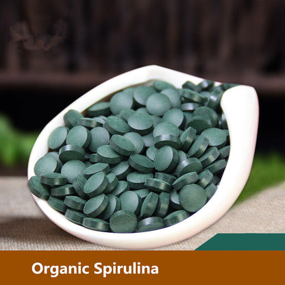 250g Organic Spirulina Tablets Veg Pills Superfood Cold Pressed Anti Fatigue