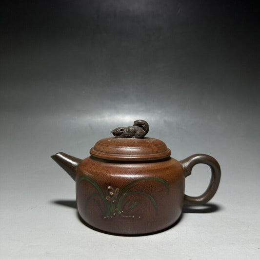 vintage chinese yixing purple clay teapot zisha ceremony teaware collection rare
