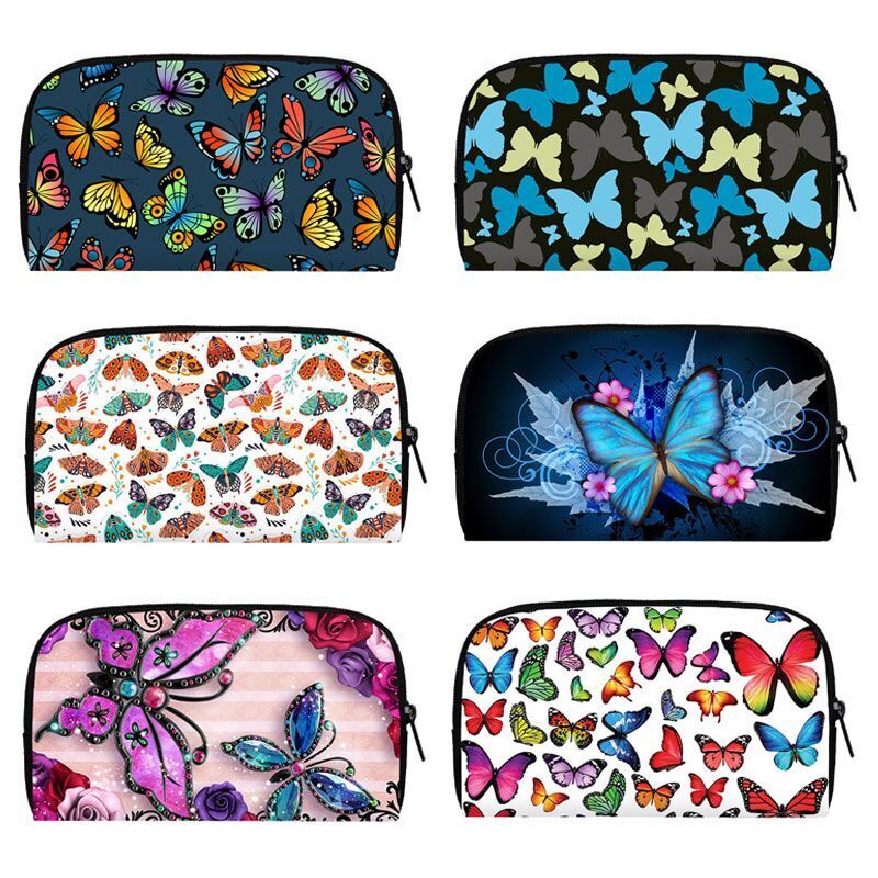 Flower Butterfly Wallet Cute Handbag Coin Purse Clutch Small Money Coins Bags