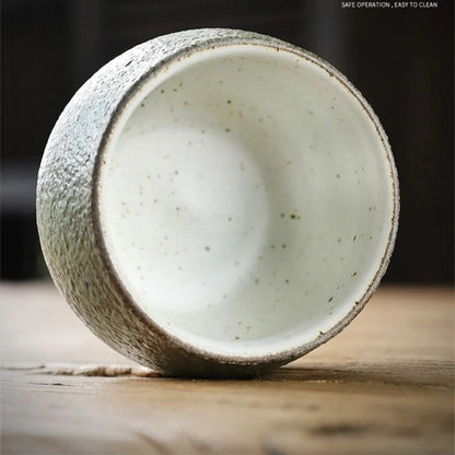 Coarse Pottery Kiln Change Tea Cup Single Cup Master Cup Retro Kung Fu Tea Set