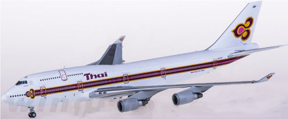 1:400 JC Wings Thai BOEING 747-400 Passenger Airplane Diecast Airplane Model