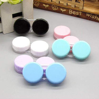 Contact Lenses Box Color Lenses Tweezers Case Travel Kit Holder Container Unisex