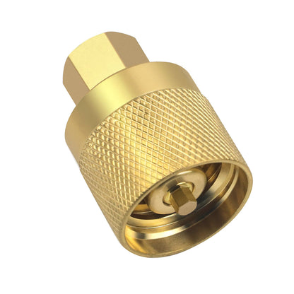 1 x Forklift Connector Propane Tank Female Connection Fitting Adapter Valve