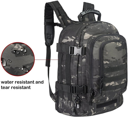 Military Camping Backpack Men Tactical Waterproof Travel Bags Rucksack Hiking