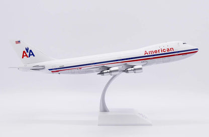 1:200 JC Wings American Airlines Boeing 747-100 Passenger Airplane Diecast Model