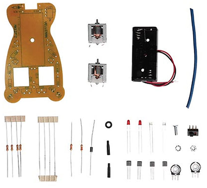 Whadda Running Microbug -Soldering Practice and Electrical Engineering D.I.Y Kit