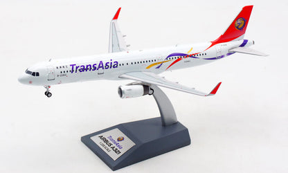 1:200 ALB TransAsia AIRBUS A321 Passenger Airplane Diecast Aircraft Plane Model
