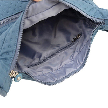Shoulder Bags Waterproof Nylon Handbag Zipper Purses Messenger Crossbody Bag