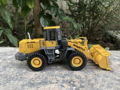 1:35 24CM SHANTUI SL56H Wheel Loader Construct Equipment Machine Diecast Model