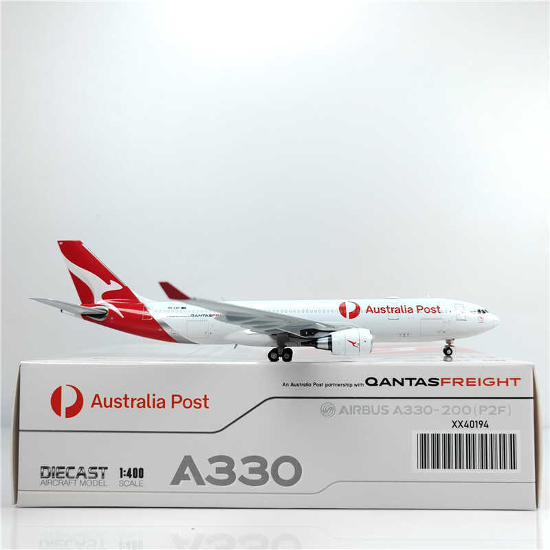 1:400 JC Wings Australia Post AIRBUS A330-200F Passenger Airplane Diecast Model