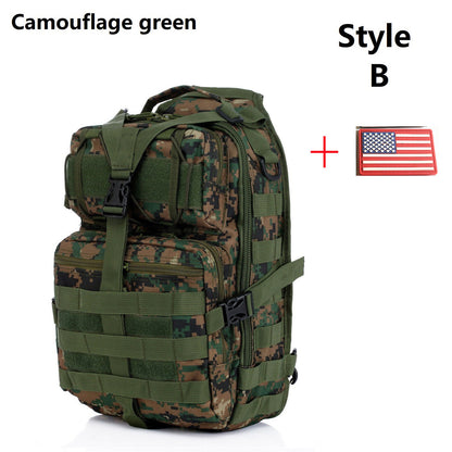 Military Tactical Pack Sling Backpack Bag Hiking Camping Hunting Travelling