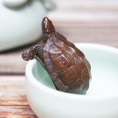 Copper Turtle Tea Pet Copper Insect Tea Pet Collectable Creative Statue Gifts