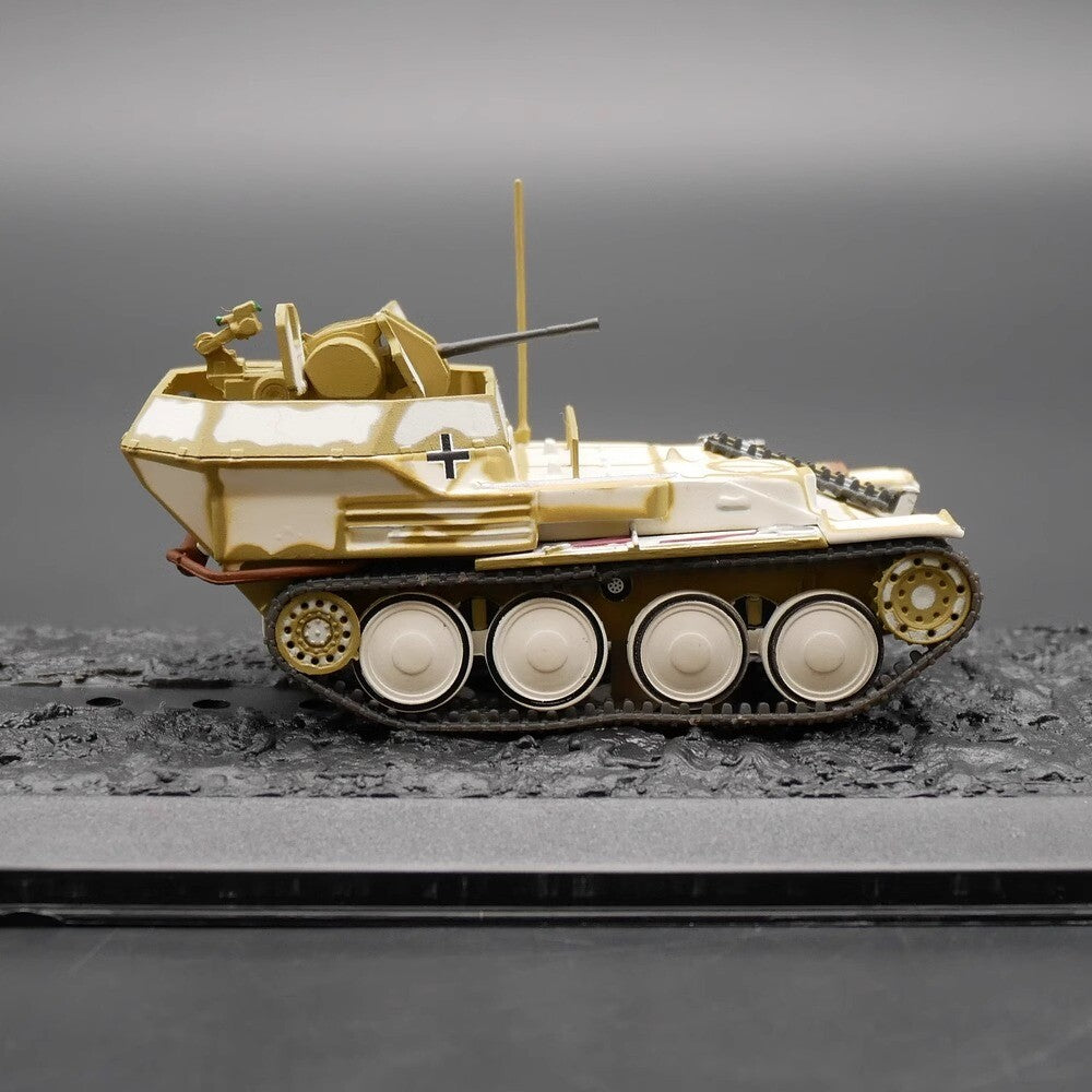 1/72 German Flakpanzer 38t 20mm Anti-aircraft Semi-Alloy Military Tanks Model