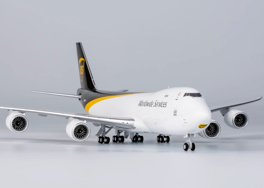 1:400 NG Model UPS BOEING B747-8F Airplane Plane Diecast Airfreighter Model