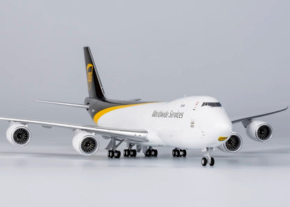 1:400 NG Model UPS BOEING B747-8F Airplane Plane Diecast Airfreighter Model