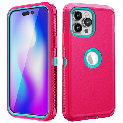 For iPhone 14 Pro Max Plus Phone Case Shockproof Rubber Heavy Duty Hard Cover