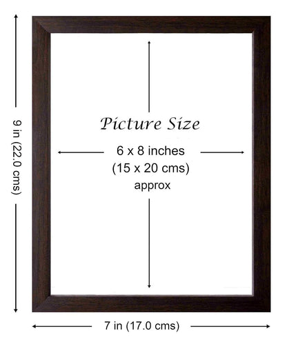 Lord Krishna Preaching Arjun Painting HD Printed Religious Picture Wooden Frame