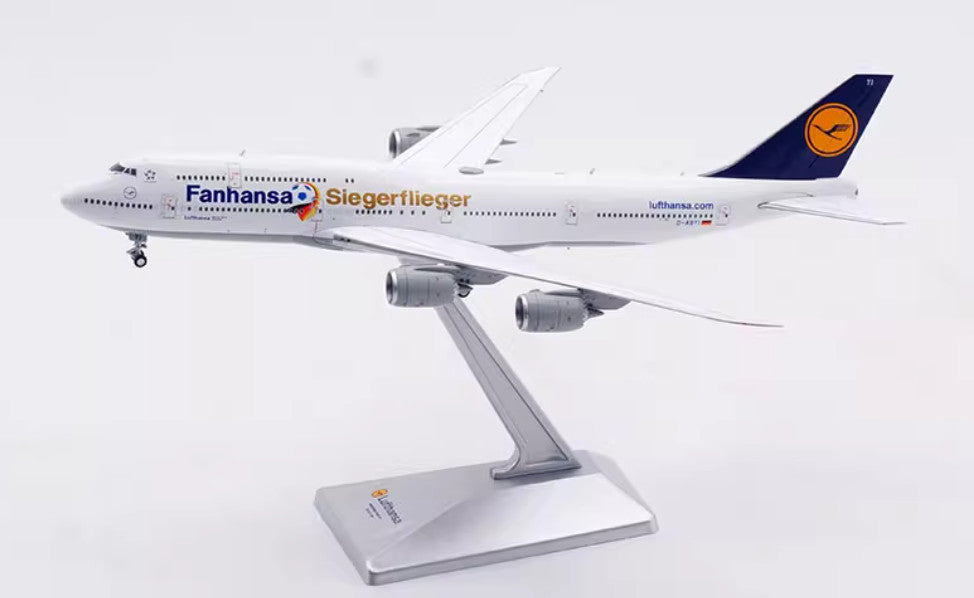 1:400 HX Model Lufthansa BOEING 747-8i Airplane Diecast Aircraft Plane Model