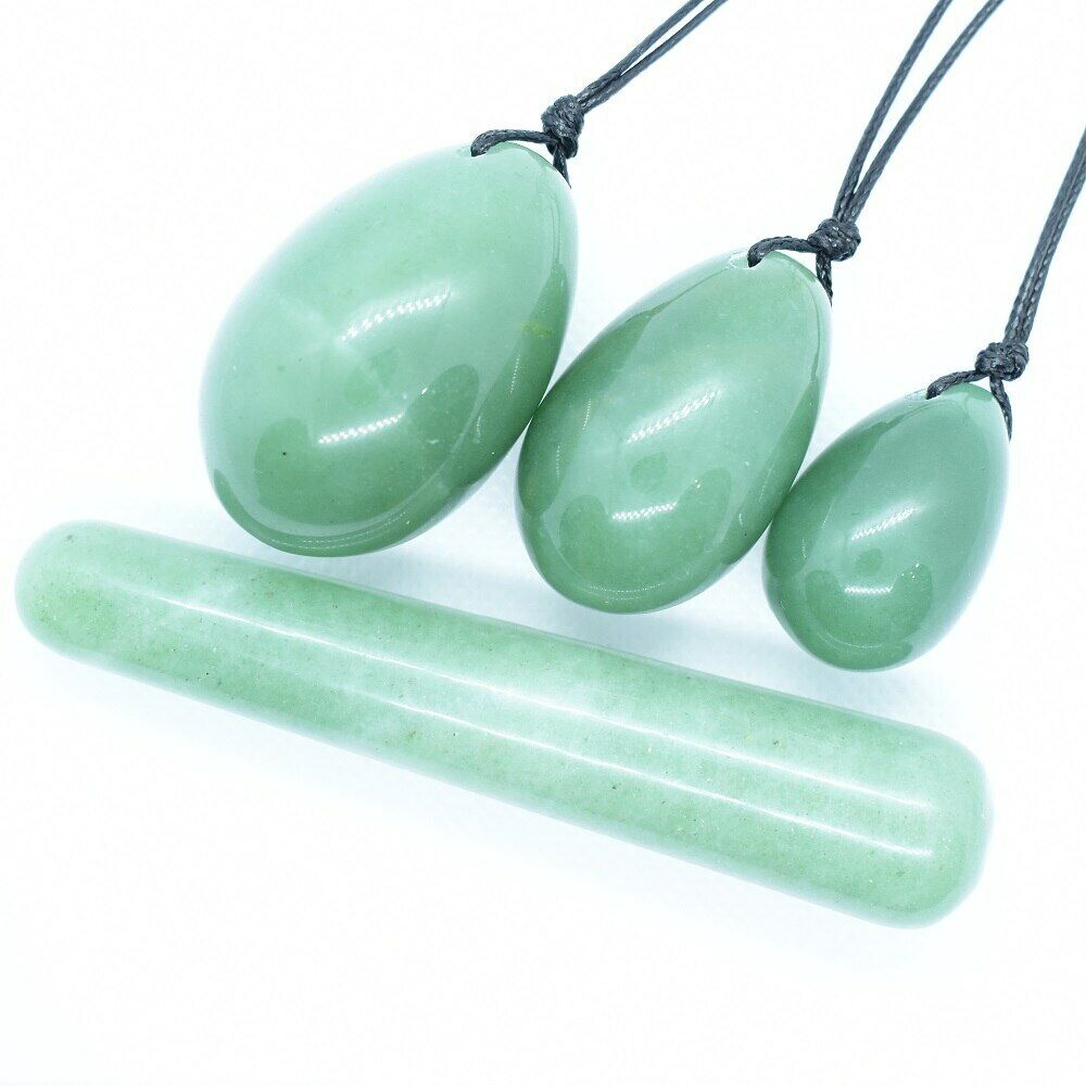 Women Exerciser Ball Massager Vaginal Muscles Tightening Ball Rose Quartz Egg