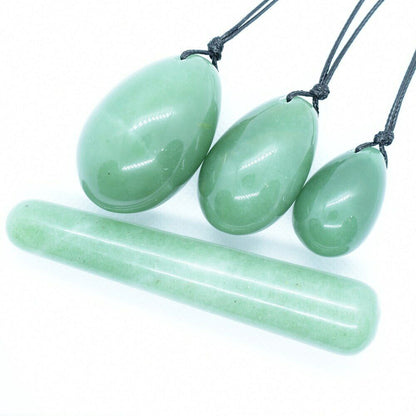 Women Exerciser Ball Massager Vaginal Muscles Tightening Ball Rose Quartz Egg