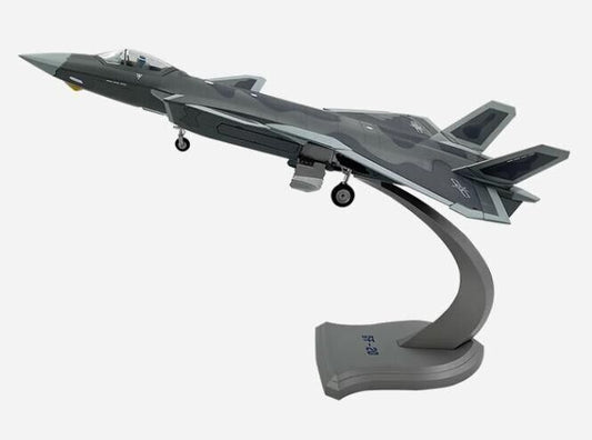 1:48 44CM J-20 Stealth Fighter Diecast Airplane Military Aircraft Plane Model