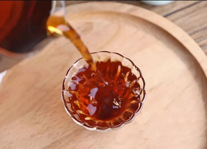 2021 Yunnan LAOT ONG ZHI Haiwan YiWu Gu Yun Ripe Puer Shu Pu erh Tea tee 357g 普洱