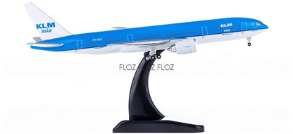 for Hogan for KLM for Boeing 777-200ER PH-BQF 1:400 Airplane Pre-built Model