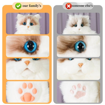 Puppet Cat Backpack Simulation Backpack Doll Plush Toy Birthday Gift（wholesale）5