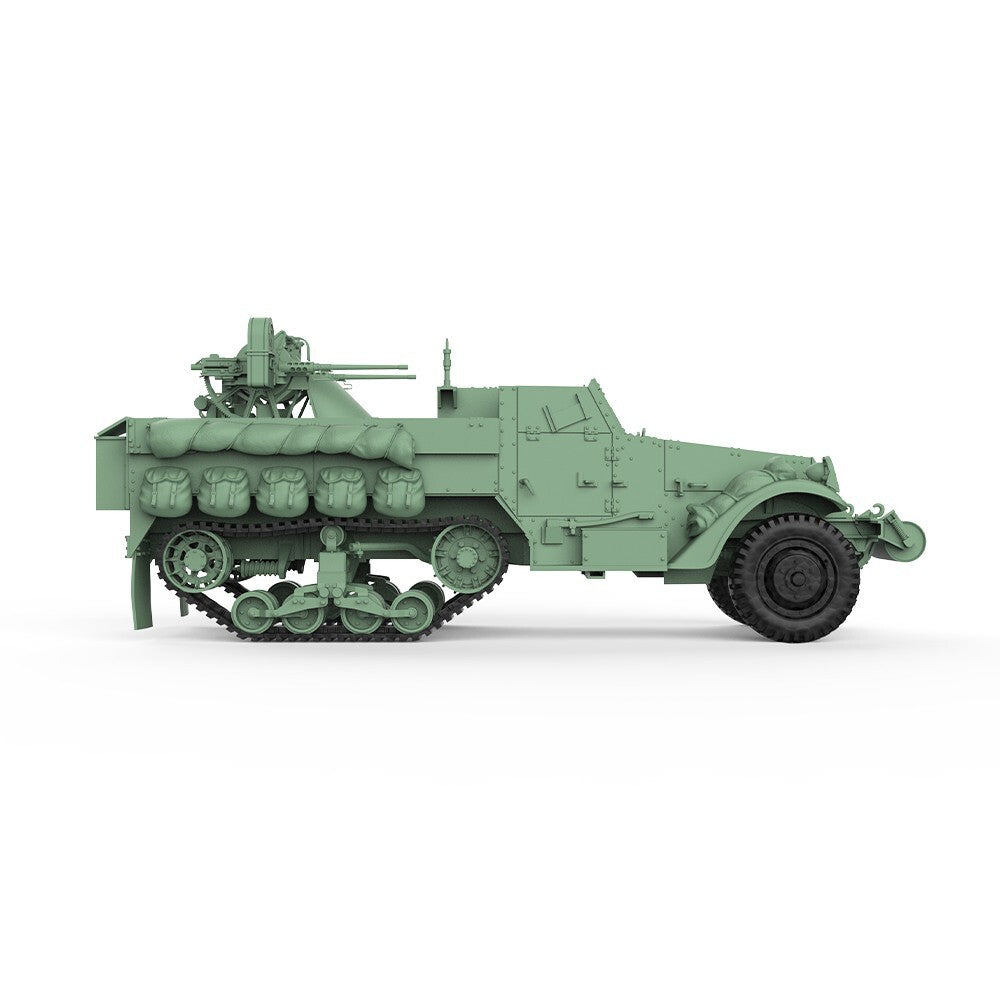 SSMODEL SS72553 1/72 Military Model Kit US M13 Multiple Gun Motor Carriage