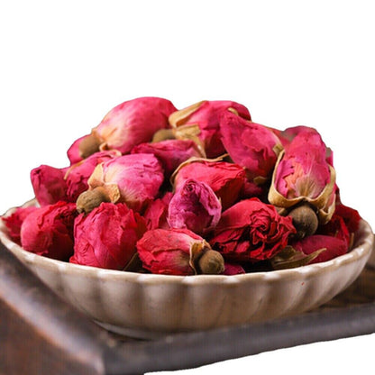 Aroma Dry Flowering Flower Tea Chinese Flower Red Rosebud Tea-