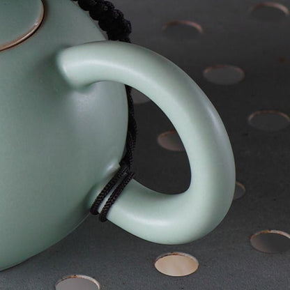 Tea Pot Luxury Ruyao Teapot Pottery Xishi Pot Ru Kiln Pot For Black Tea Puer Tea
