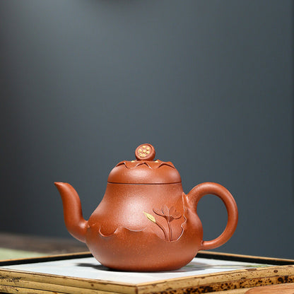 Master Tea Pot Handmade Pot with Certificate Paper True Yixing Zisha Marked Pot