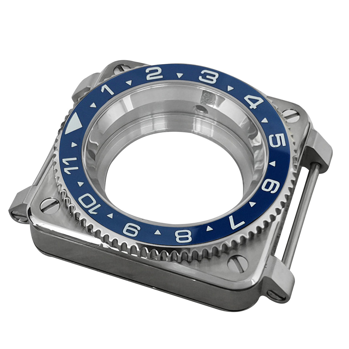 42mm Stainless Steel Watch Case For NH35/NH36/4R/7S Movement Accessories ww