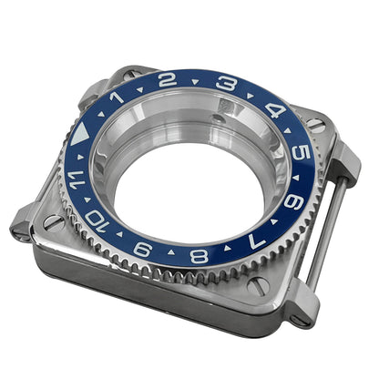42mm Stainless Steel Watch Case For NH35/NH36/4R/7S Movement Accessories ww