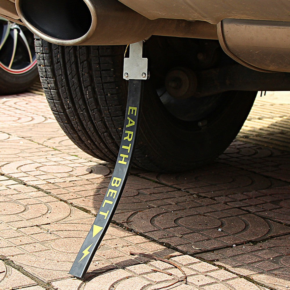 Rubber Static Electricity Car Electrostatic Belt With Single Copper Wire