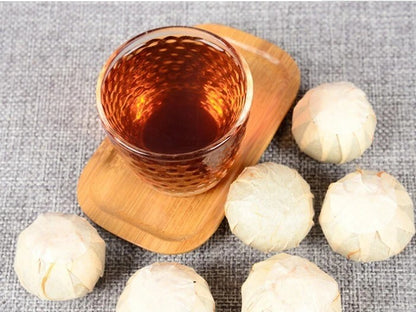 500g/2box Yunnan Puer Mini Green Orange Peel ChenPi Citrus Pu'er Puerh Tea
