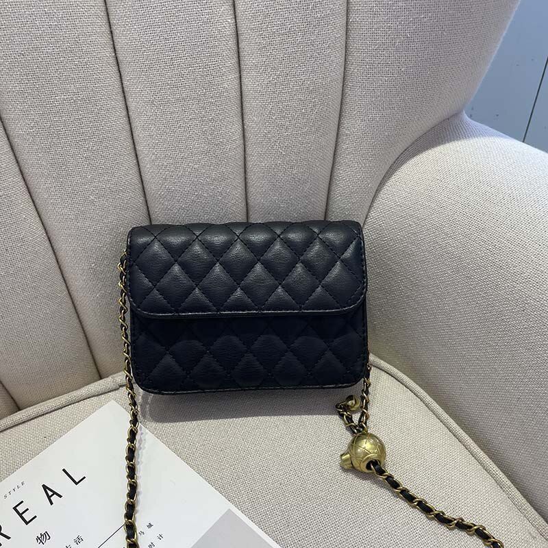 Waist Chain Bag Diamond Shoulder Bag Chest Purse Small Messenger Bag 12*10*5 CM