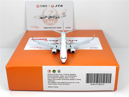 1:400 JC Wings JAL BOEING B737-800 Passenger Airplane Diecast Model