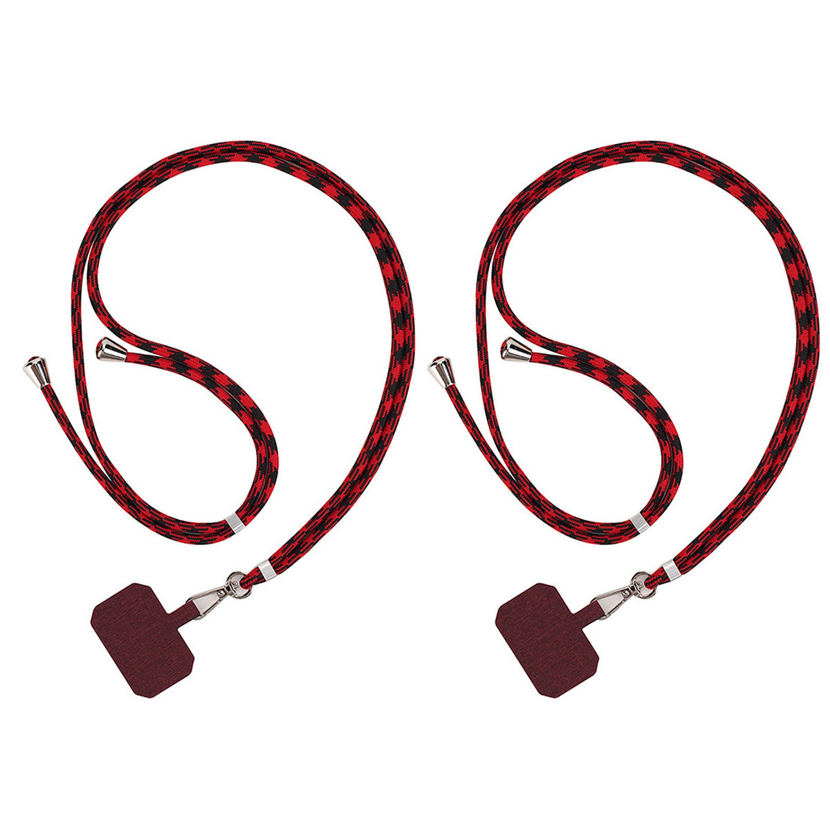 2 Pack Universal Phone Lanyard Case Cover Holder Sling Necklace Strap Neck Cord