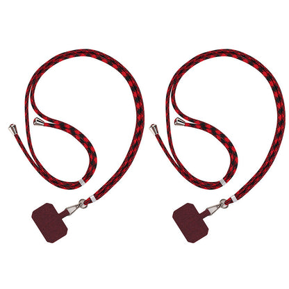 2 Pack Universal Phone Lanyard Case Cover Holder Sling Necklace Strap Neck Cord