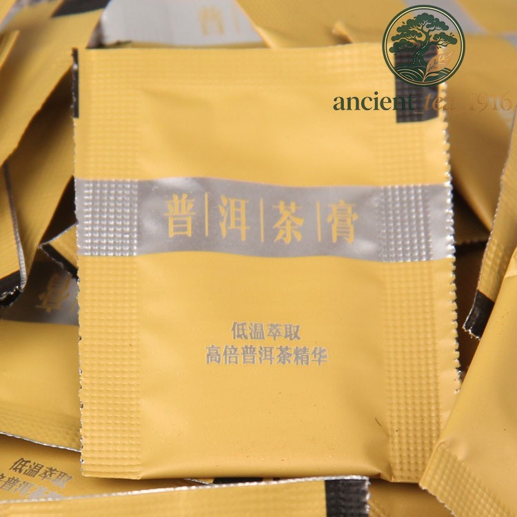 100g Pu'er Cha Gao Ripe Tea Low Temperature Extraction of Essence Pu'er Tea